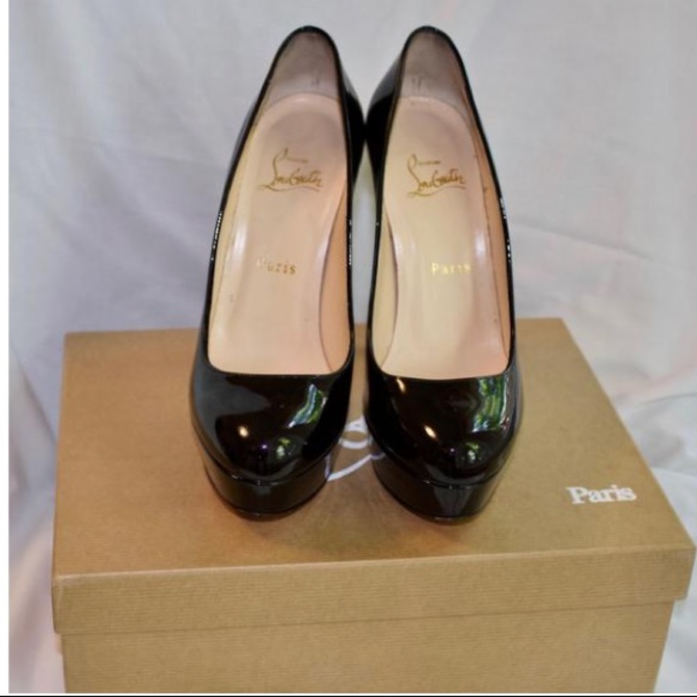 Christian Louboutin “Bianca” Patent Leather Pumps